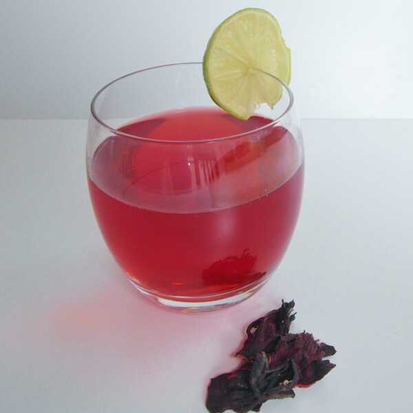Agua de Jamaica - mrożona herbata z hibiskusa