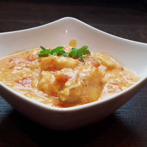Curry Pomidorowe z Rybą