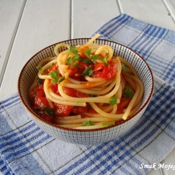 Spaghetti all'arrabbiata