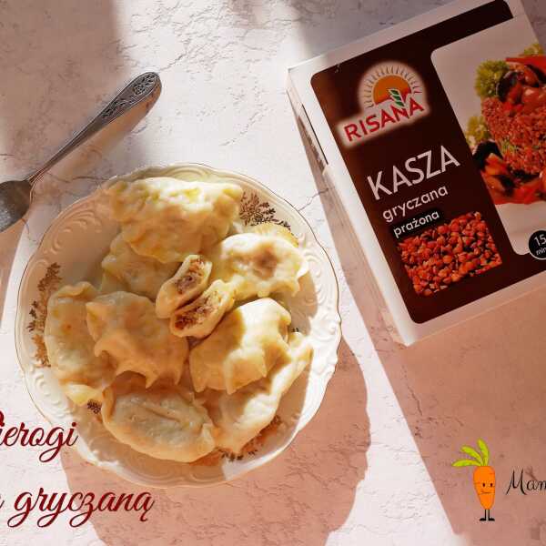 Pierogi z kaszą gryczaną i najlepszym ciastem