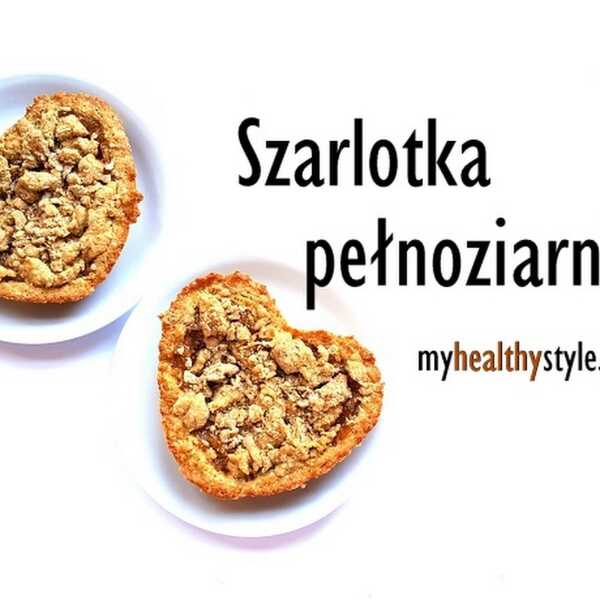 Szarlotka pełnoziarnista w wersji mini