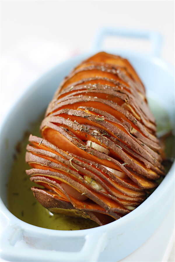 Bataty Hasselback