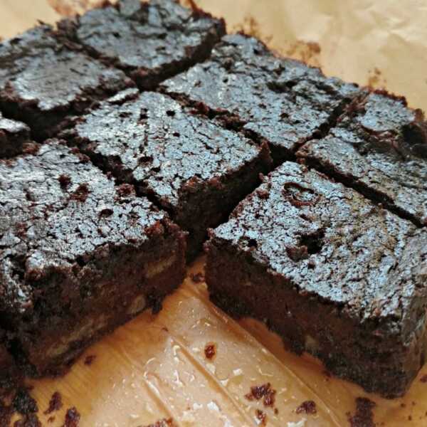 Fit brownie z cukinii