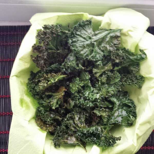 Crispy Kale snack - chrupiący jarmuż