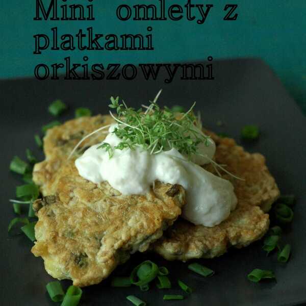 Mini omlety z płatkami orkiszowymi
