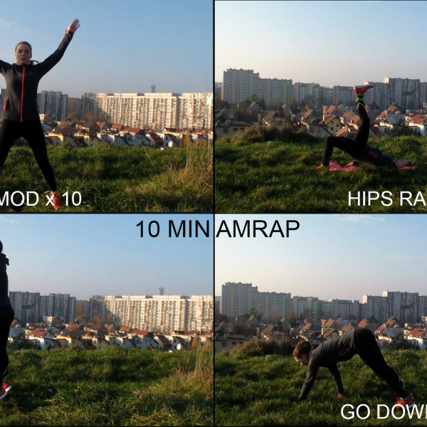 Dzień 3 - AMRAP 10 minutowy trening całego ciała (video)