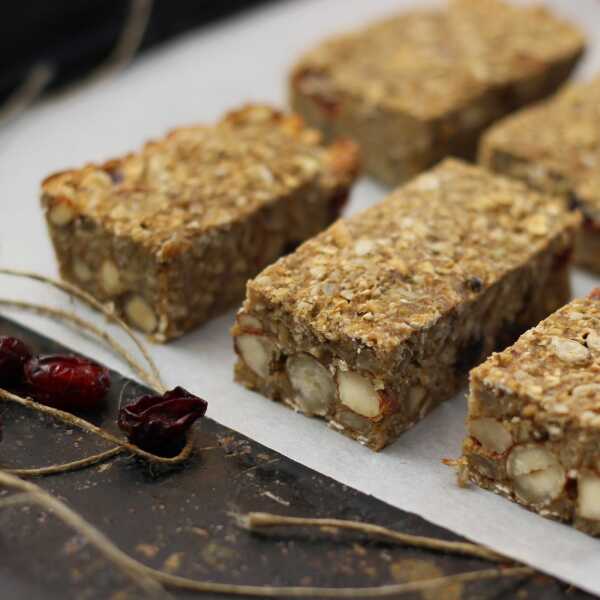 Granolowe Batoniki / Granola Bars (vegan)