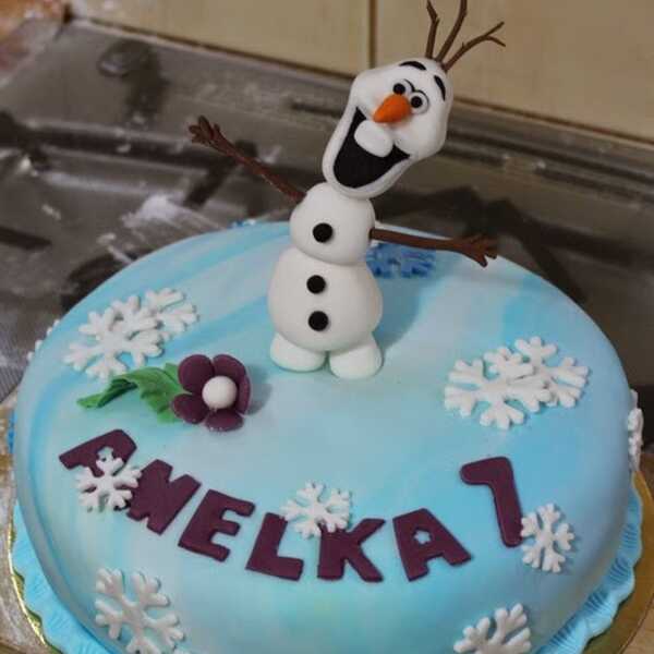 Tort Olaf Kraina Lodu FROZEN