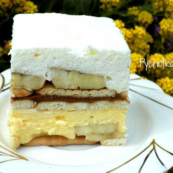 Banoffee ciasto bez pieczenia