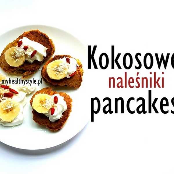 Kokosowe naleśniki - pancakes