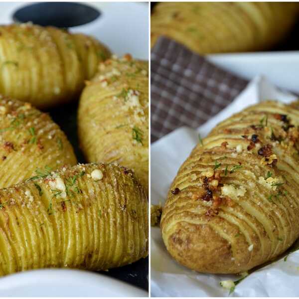 Ziemniaki Hasselback