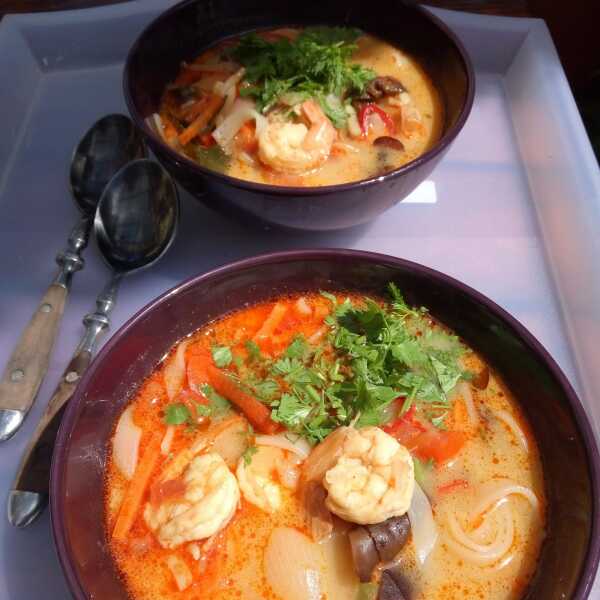 Zupa Tom Yum po mojemu