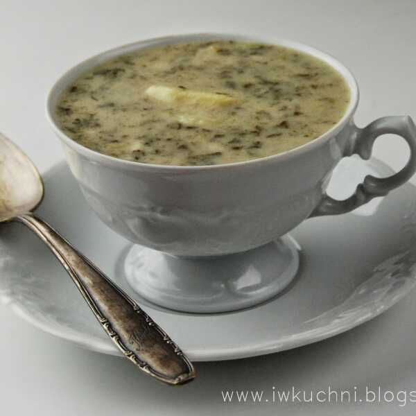 Zupa z pokrzywy