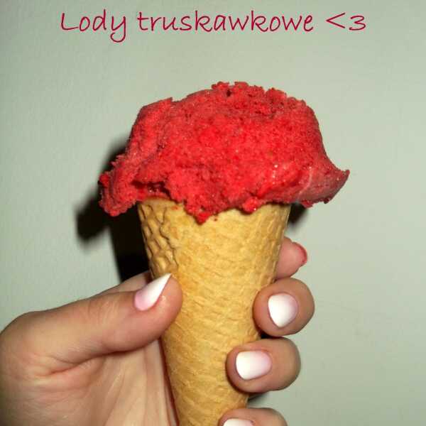 Lody truskawkowe (przepis na TM)