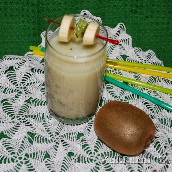 Kiwi-banan shake