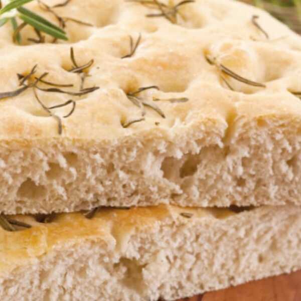 Aromatyczne pieczywo FOCACCIA z ziołami w wersji bezglutenowej 