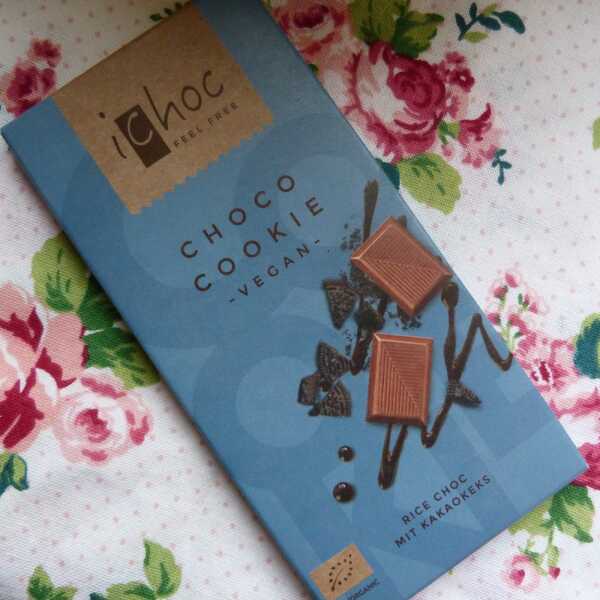 Ichoc Choco Cookie - wegańska czekolada mleczna z ciasteczkami