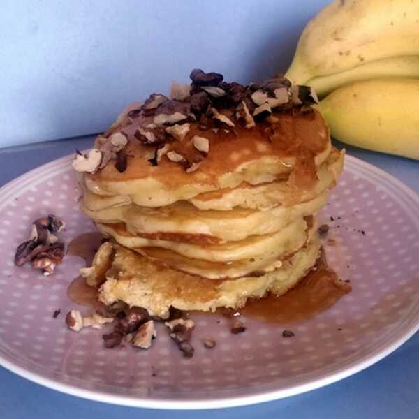 Bananowe pancakes/placki