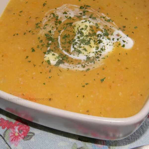 Dyniowo-warzywna zupa krem