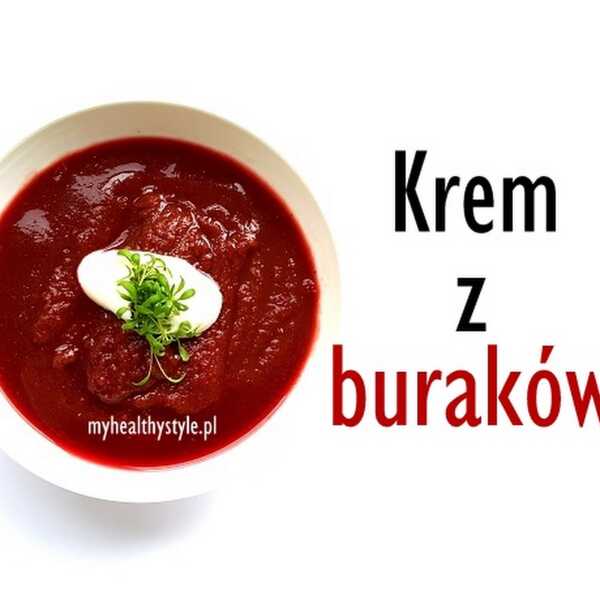 Zupa krem z buraków