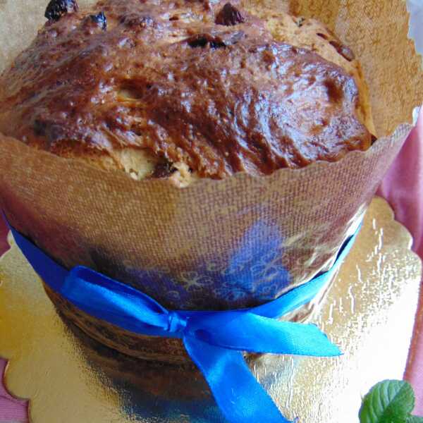 Włoska babka panettone - uproszczona wersja. 