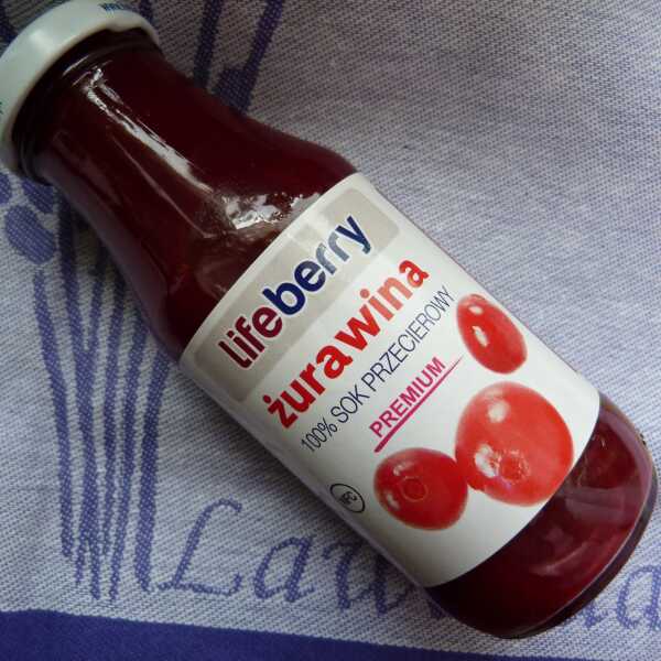 Sok lifeberry żurawina 100%