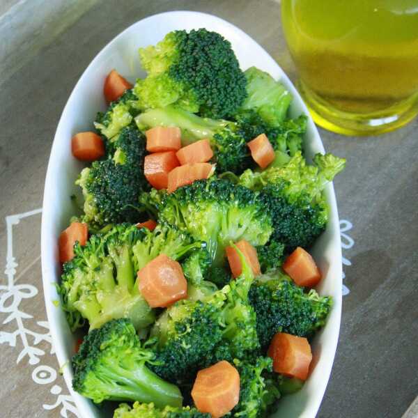 Brokuły i marchew połączenie idealne