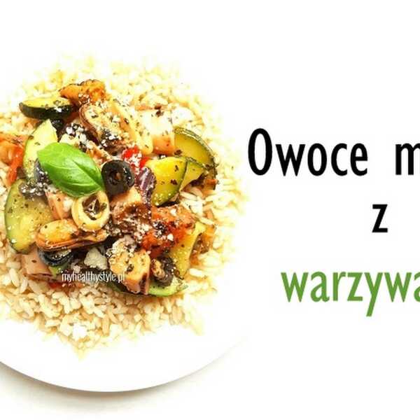 Owoce morza z warzywami