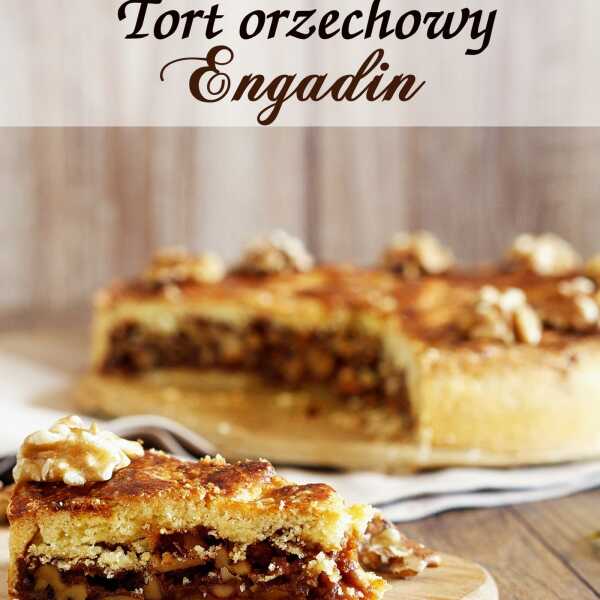 Tort orzechowo - karmelowy Engadin