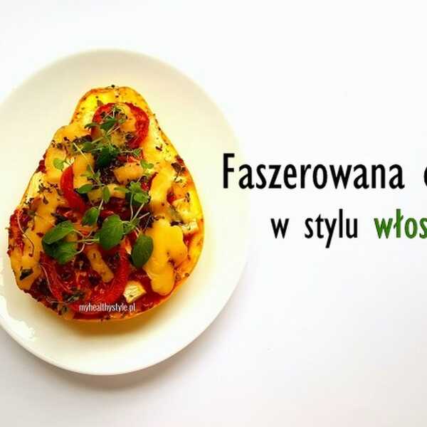 Faszerowana cukinia w stylu włoskim