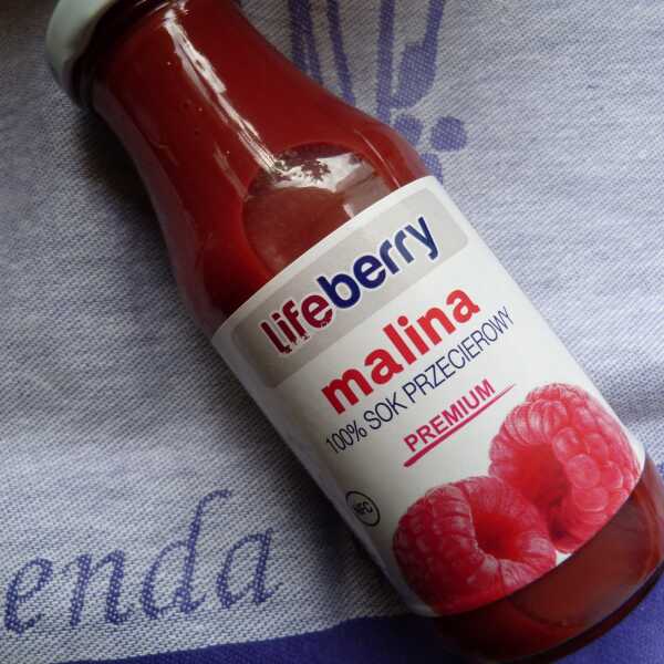 Sok lifeberry malina 100%