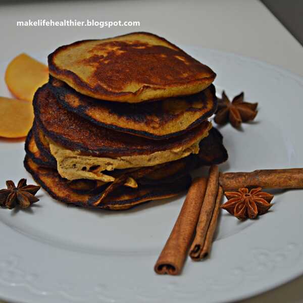 Wrześniowe śniadanie - pancakes, dla małego i dużego