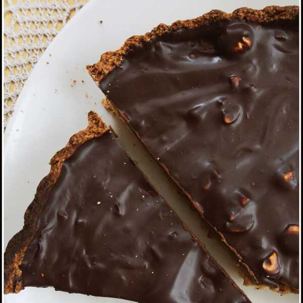 Tarta a la Nutella - zdrowa wersja bez glutenu i laktozy