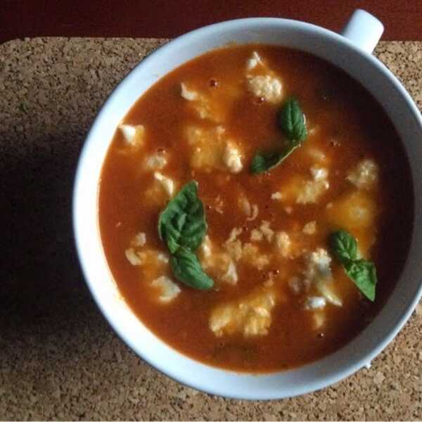 Moim zdaniem idealna zupa ze świeżych pomidorów