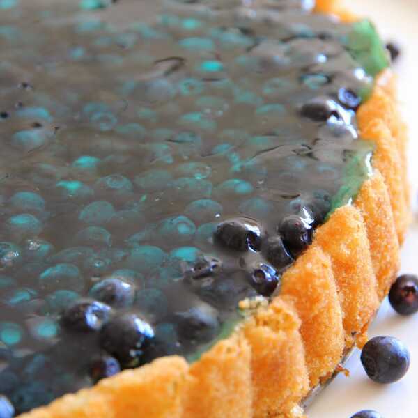 TARTA JAGODOWA / BLUEBERRY TART