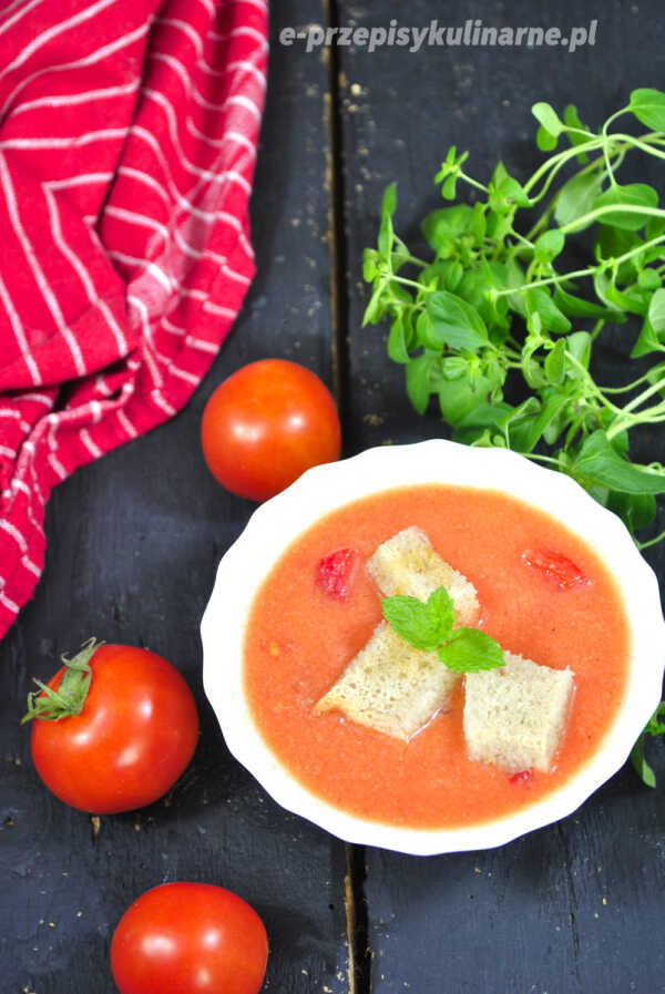 Gazpacho – chłodnik z pomidorów