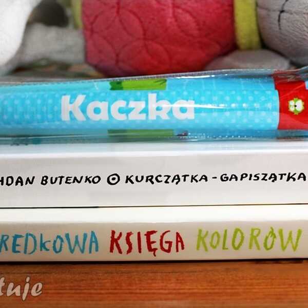 Kredkowa księga kolorów, Kurczątka-Gapiszątka i Kaczka - książeczka do kąpieli - recenzje 