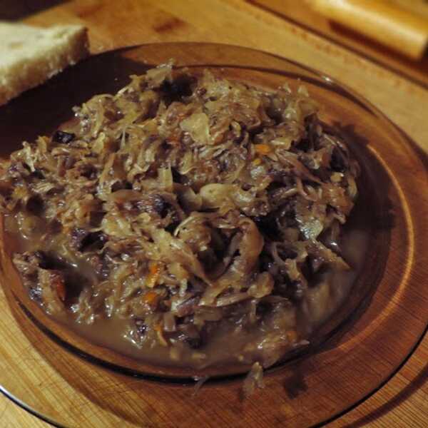 Bigos wegetariański (ok. 38 kcal / 100 g)