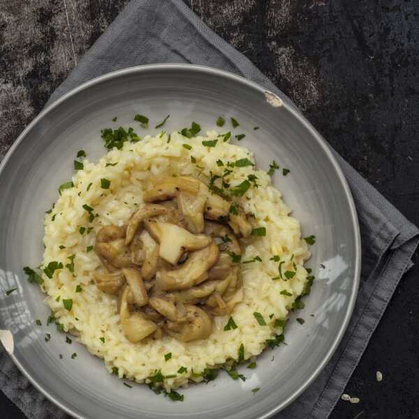 Risotto z maślakami 