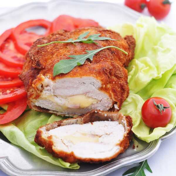 Cordon bleu chicken czyli Szwajcar z serem