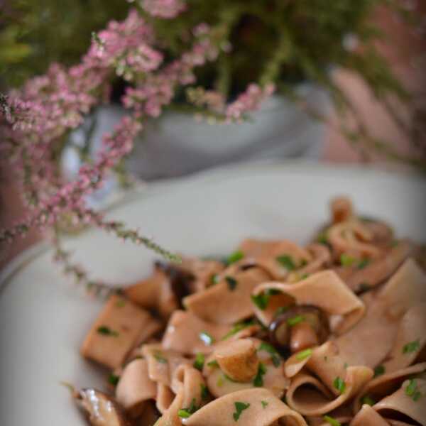 Grzybowe tagliatelle 