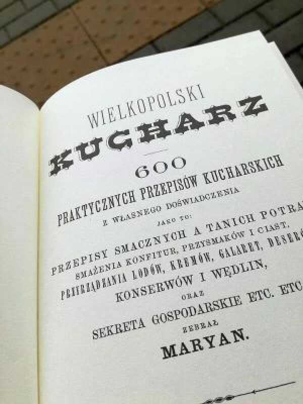 Wielkopolski Kucharz z 1876 roku i staroświecka sałatka