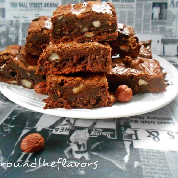 Brownie z orzechami