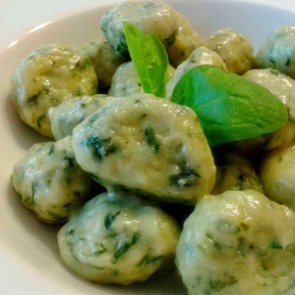 Szpinakowe gnocchi