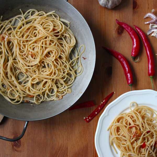 Prościej być nie może - aglio, olio e peperoncino