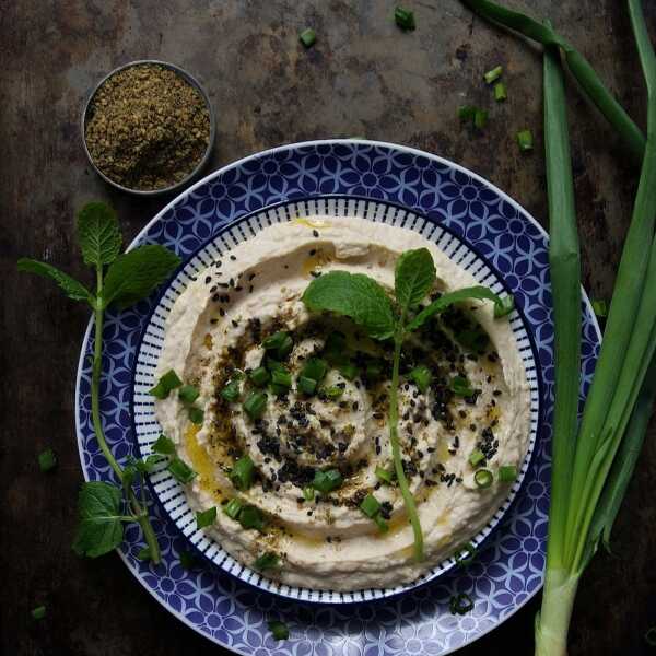 JAK ZROBIĆ HUMMUS Z BIAŁEJ FASOLI? PASTA DO CHLEBA!