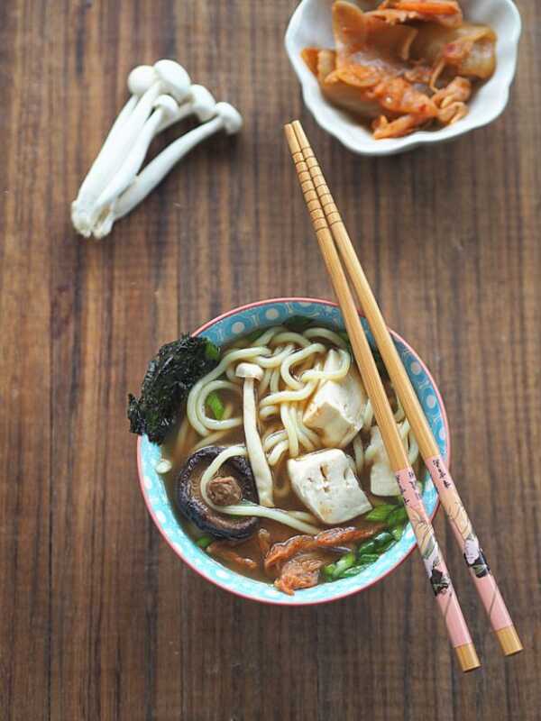 Ramen wegetariański. Zupa mocy!