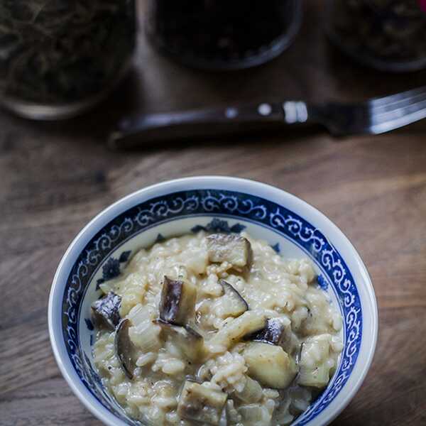 Risotto z bakłażanem