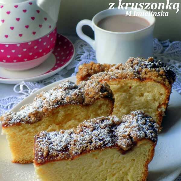 Drożdżowe z kruszonką