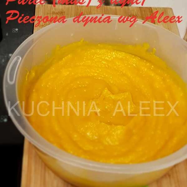 Puree (mus) z dyni/Pieczona dynia wg Aleex